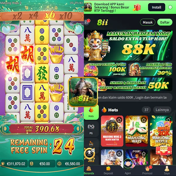 8II Bonus Member Baru 100%